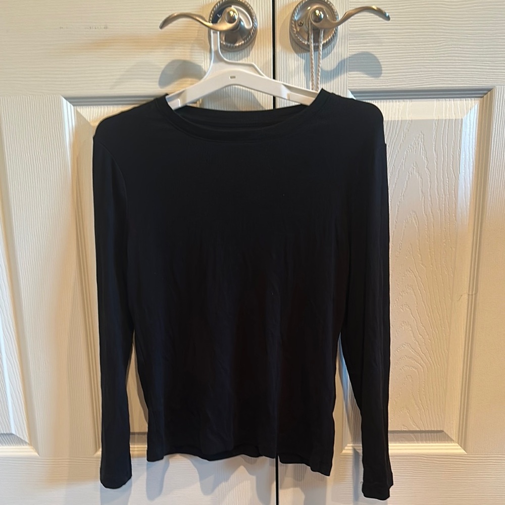 Black Long Sleeve Top by A New Day
